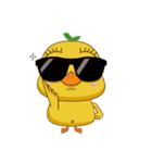 Yellow hair duck（個別スタンプ：33）