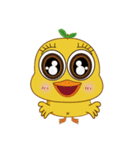 Yellow hair duck（個別スタンプ：36）