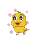 Yellow hair duck（個別スタンプ：38）