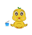 Yellow hair duck（個別スタンプ：40）