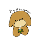トイプードルのまっ茶くん（個別スタンプ：9）