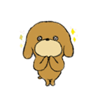 トイプードルのまっ茶くん（個別スタンプ：12）