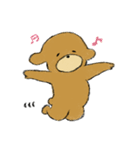 トイプードルのまっ茶くん（個別スタンプ：19）