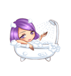 Purple sister（個別スタンプ：4）