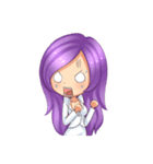 Purple sister（個別スタンプ：5）