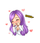 Purple sister（個別スタンプ：6）