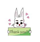 PP yellowish rabbit（個別スタンプ：2）