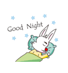 PP yellowish rabbit（個別スタンプ：9）