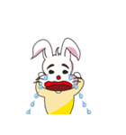 PP yellowish rabbit（個別スタンプ：13）