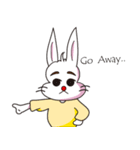 PP yellowish rabbit（個別スタンプ：39）