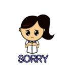 Cute Medical student GIRL TH（個別スタンプ：6）