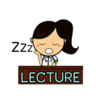 Cute Medical student GIRL TH（個別スタンプ：16）