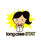 Cute Medical student GIRL TH（個別スタンプ：28）