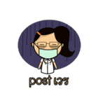 Cute Medical student GIRL TH（個別スタンプ：32）