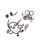 A misanthropicken - with a lowcken（個別スタンプ：6）