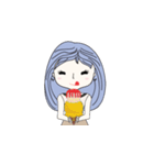 Aquamarine（個別スタンプ：22）