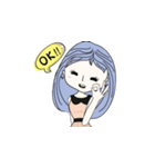 Aquamarine（個別スタンプ：34）