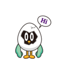 eggshell bird（個別スタンプ：9）