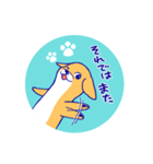 たれみみ犬のスタンプ（個別スタンプ：9）