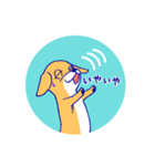 たれみみ犬のスタンプ（個別スタンプ：19）