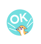 たれみみ犬のスタンプ（個別スタンプ：35）