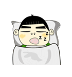 The boy's thick eyebrows Wong（個別スタンプ：4）