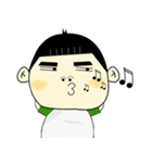 The boy's thick eyebrows Wong（個別スタンプ：17）