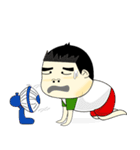 The boy's thick eyebrows Wong（個別スタンプ：29）