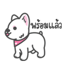 Latte Lovely Dog（個別スタンプ：32）