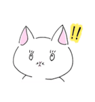 白猫ルネくん（個別スタンプ：22）