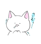 白猫ルネくん（個別スタンプ：35）