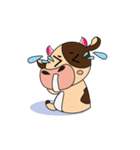 Love of an Dairy Cow Animated（個別スタンプ：4）