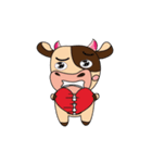 Love of an Dairy Cow Animated（個別スタンプ：11）