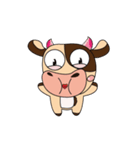 Love of an Dairy Cow Animated（個別スタンプ：14）