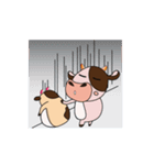 Love of an Dairy Cow Animated（個別スタンプ：16）