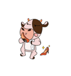 Love of an Dairy Cow Animated（個別スタンプ：19）