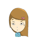 Lucy brown head（個別スタンプ：38）
