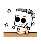 Mini Girl (English)（個別スタンプ：7）