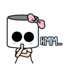 Mini Girl (English)（個別スタンプ：10）