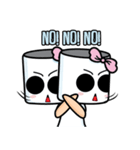 Mini Girl (English)（個別スタンプ：13）