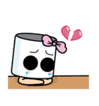 Mini Girl (English)（個別スタンプ：14）