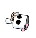 Mini Girl (English)（個別スタンプ：15）