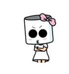 Mini Girl (English)（個別スタンプ：19）