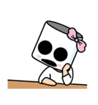 Mini Girl (English)（個別スタンプ：20）