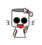 Mini Girl (English)（個別スタンプ：23）