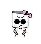 Mini Girl (English)（個別スタンプ：25）