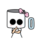 Mini Girl (English)（個別スタンプ：26）