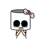 Mini Girl (English)（個別スタンプ：28）