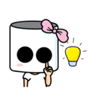 Mini Girl (English)（個別スタンプ：30）
