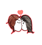 W+J（個別スタンプ：39）